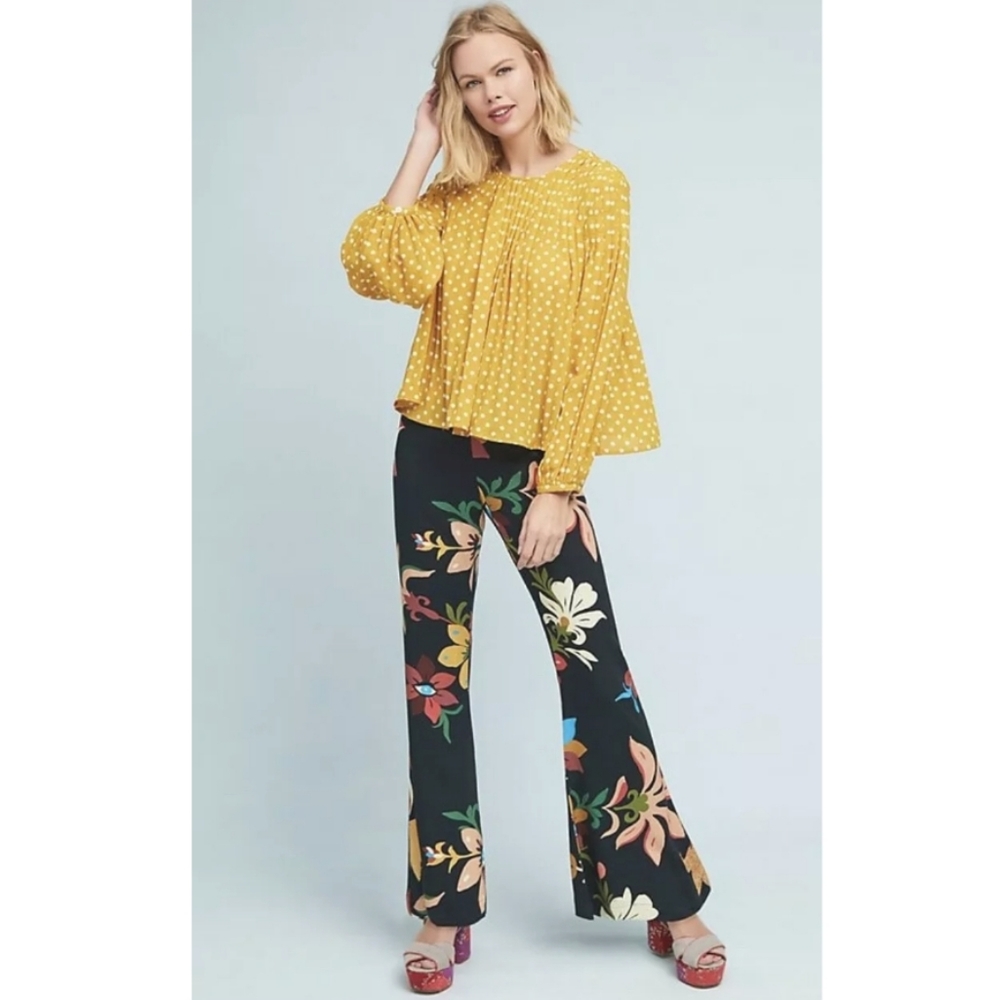 FARM Rio Floral Flare Pants - Picture 2 of 13
